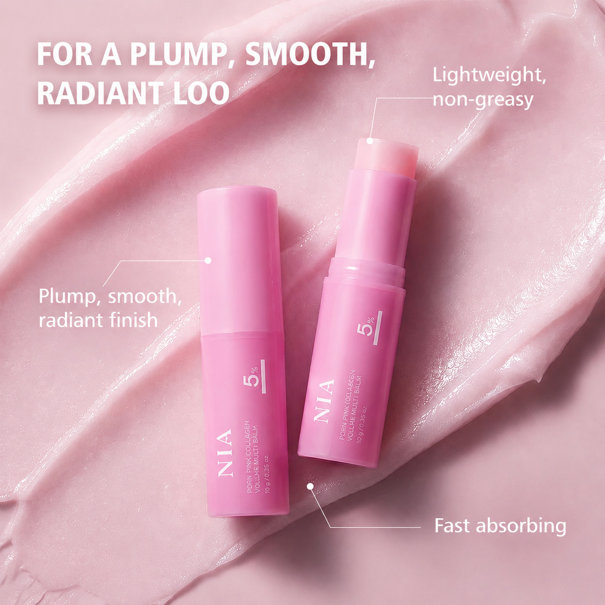 NIA PDRN Pink Collagen Balm