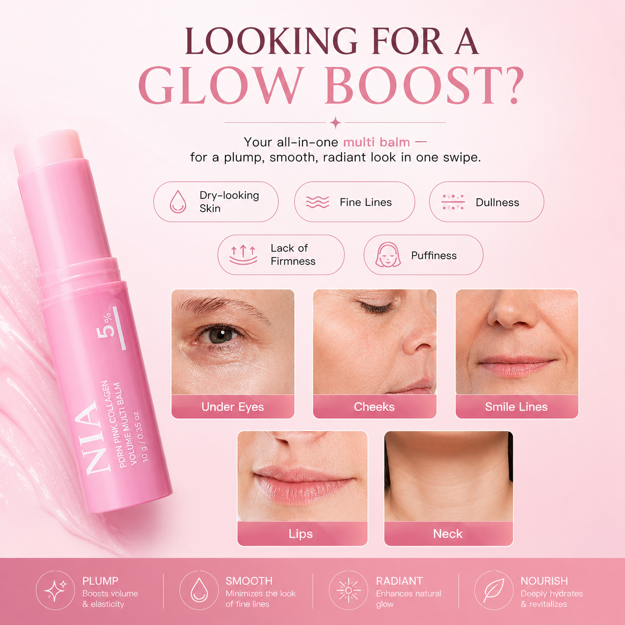NIA PDRN Pink Collagen Balm