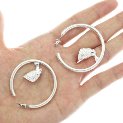 NIA Nefertiti Hoop™ Earrings