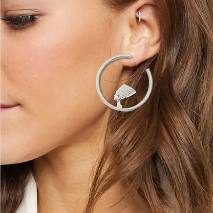 NIA Nefertiti Hoop™ Earrings
