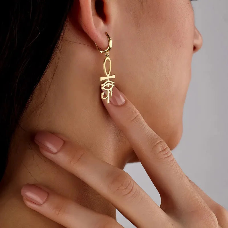 NIA Horus Ankh™ Earrings
