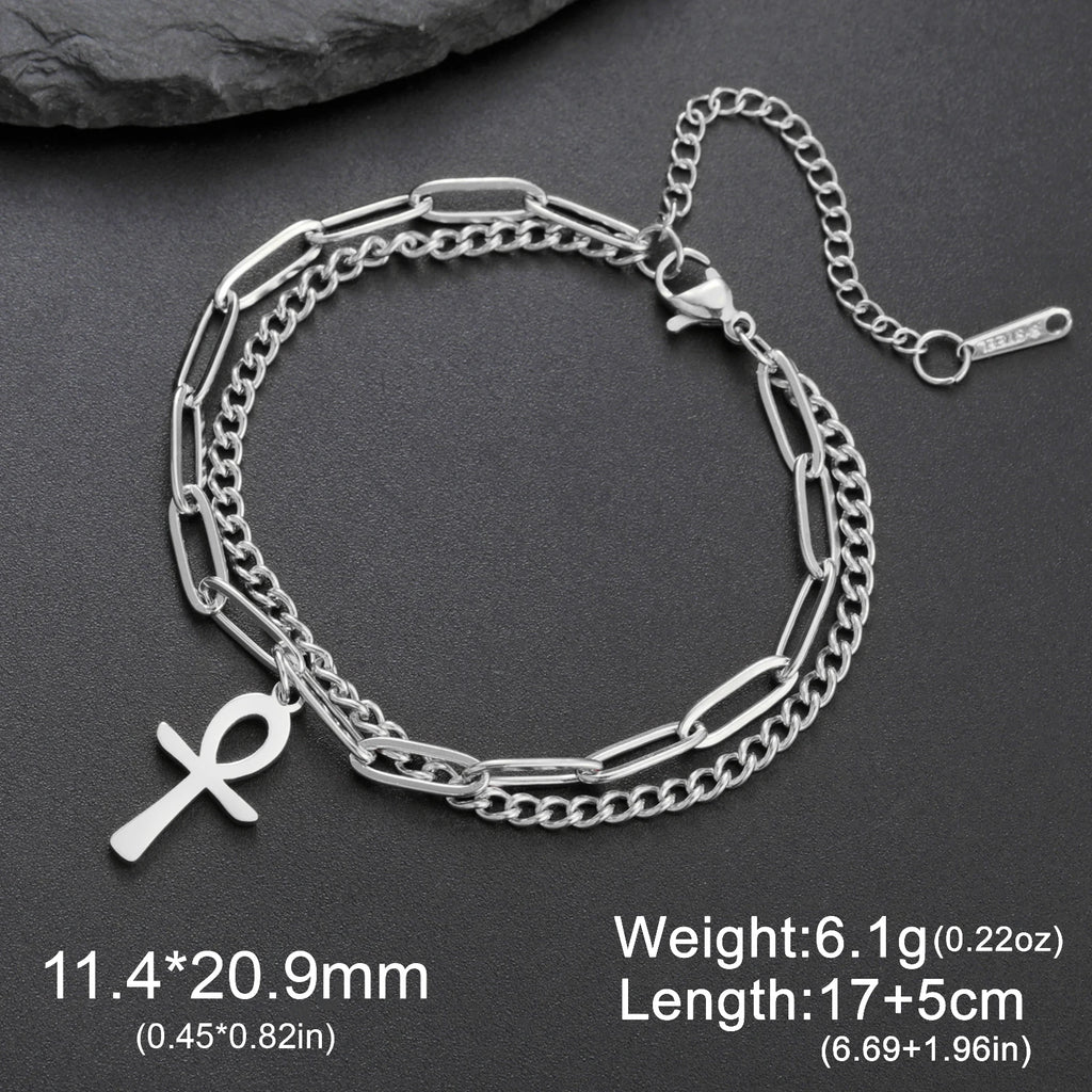 NIA Ankh Charm™ Bracelet