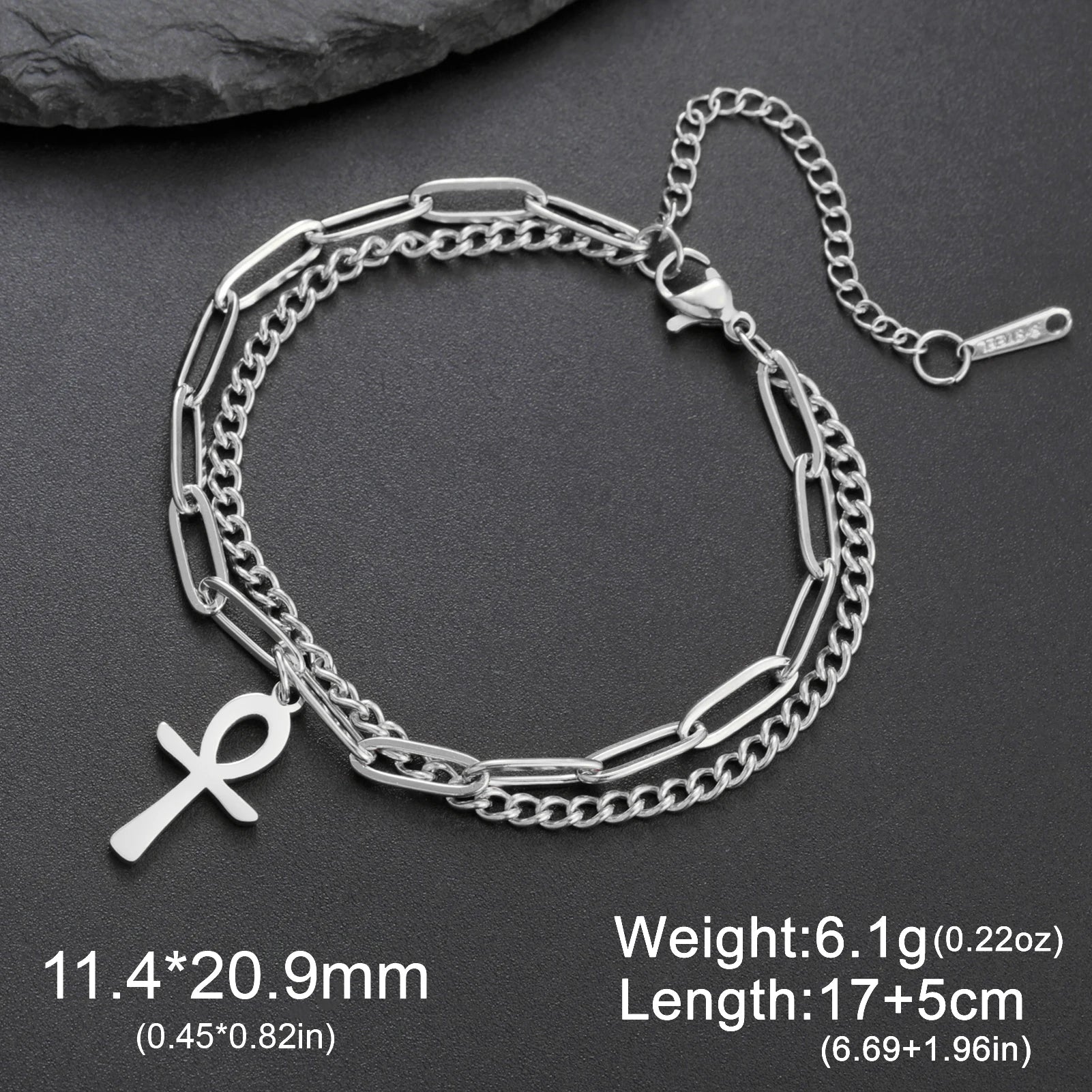 NIA Ankh Charm™ Bracelet