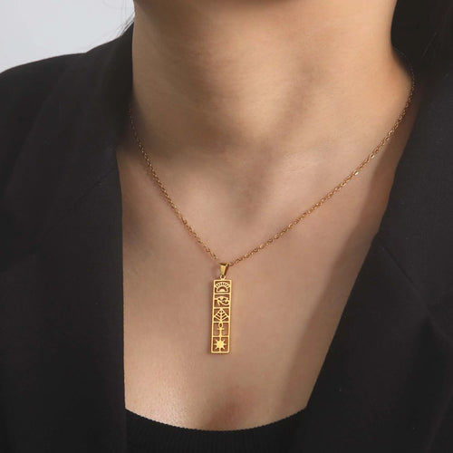 NIA Ankh Cartouche™ Necklace