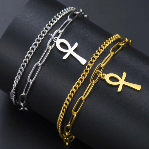 NIA Ankh Charm™ Bracelet