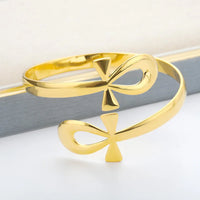 NIA Queen Ankh™ Cuff Bracelet