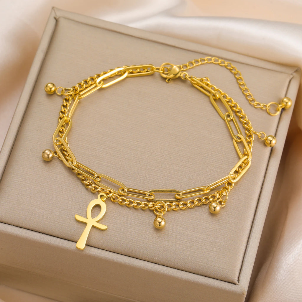 NIA Ankh Charm™ Bracelet