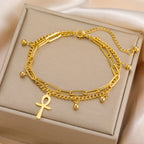 NIA Ankh Charm™ Bracelet