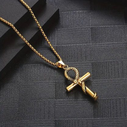 NIA Serpent Ankh™ Necklace