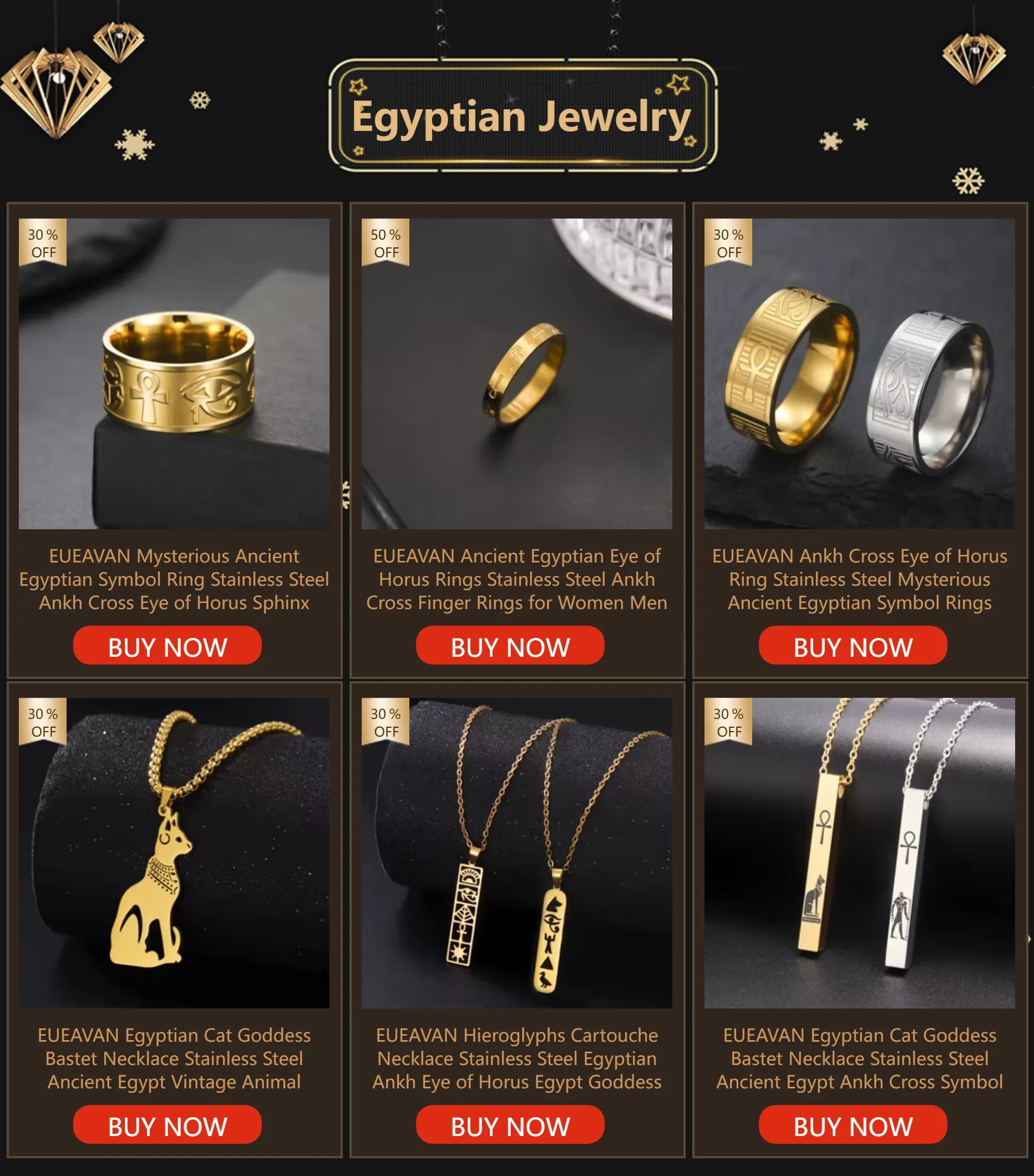 NIA Sacred Ankh™ Necklace