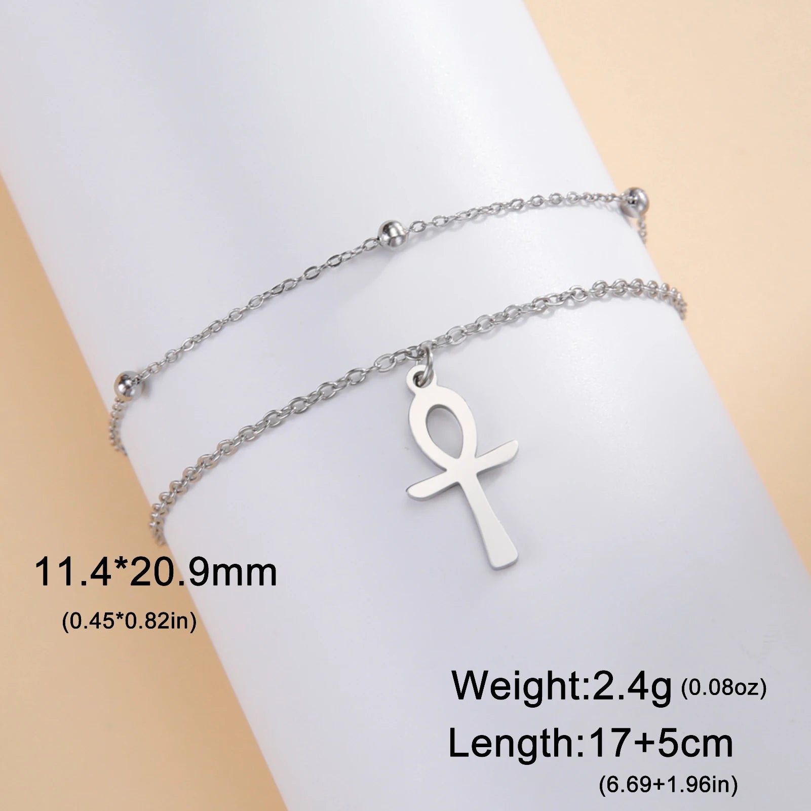 NIA Ankh Charm™ Bracelet