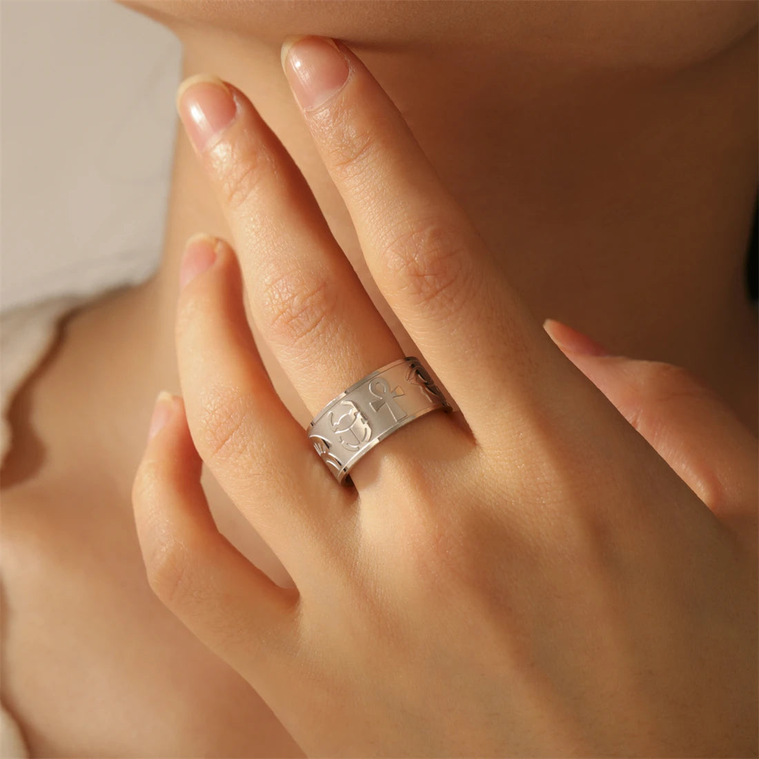 NIA Sacred Symbols™ Ring