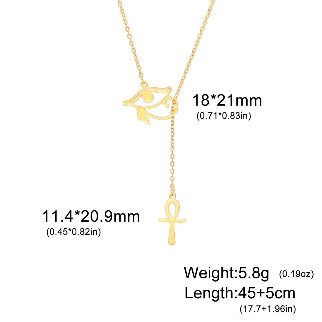 NIA Horus Ankh™ Necklace