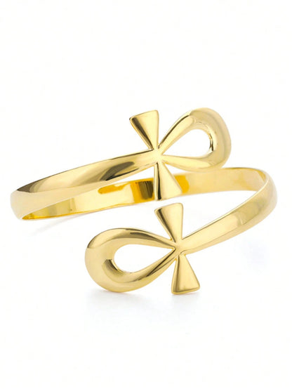 NIA Queen Ankh™ Cuff Bracelet
