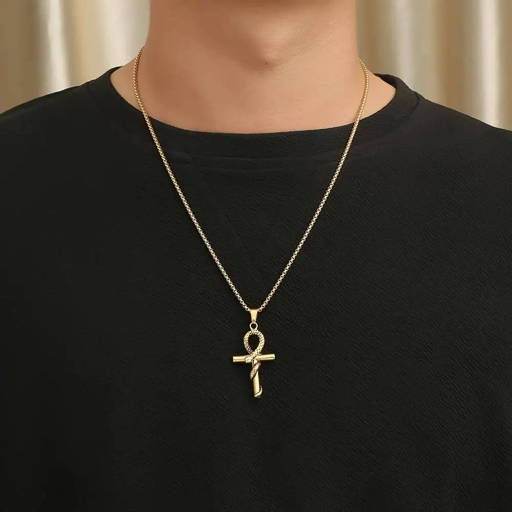 NIA Serpent Ankh™ Necklace