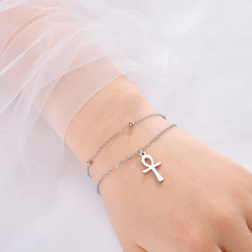 NIA Ankh Charm™ Bracelet