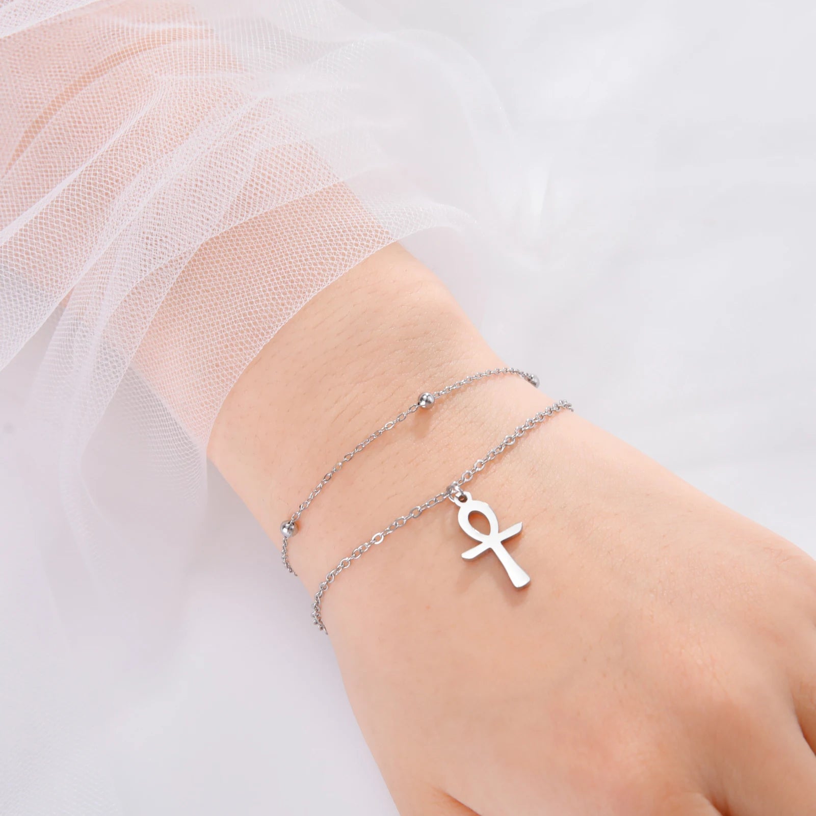 NIA Ankh Charm™ Bracelet
