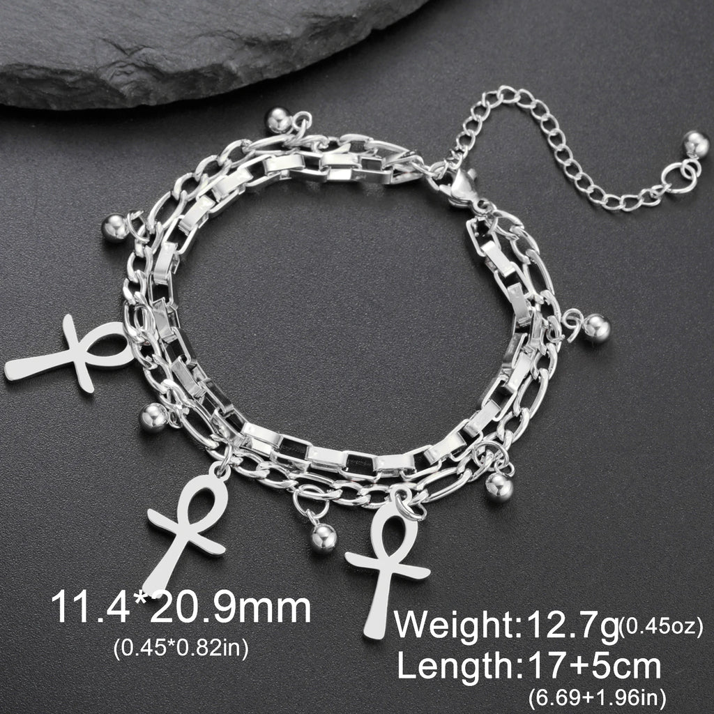 NIA Ankh Charm™ Bracelet