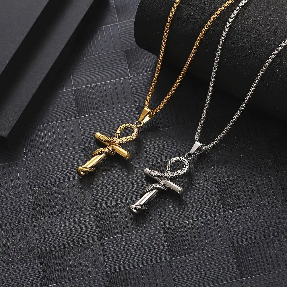 NIA Serpent Ankh™ Necklace