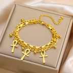 NIA Ankh Charm™ Bracelet