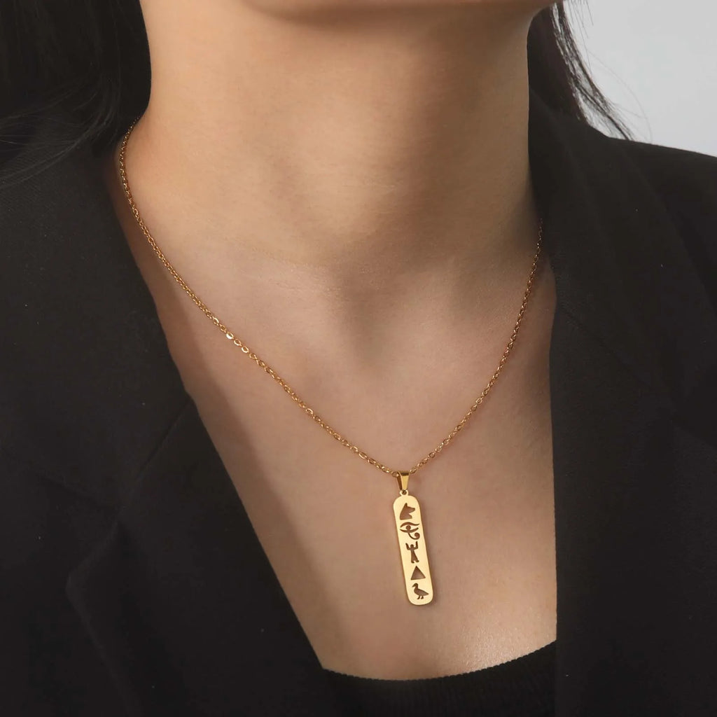 NIA Ankh Cartouche™ Necklace