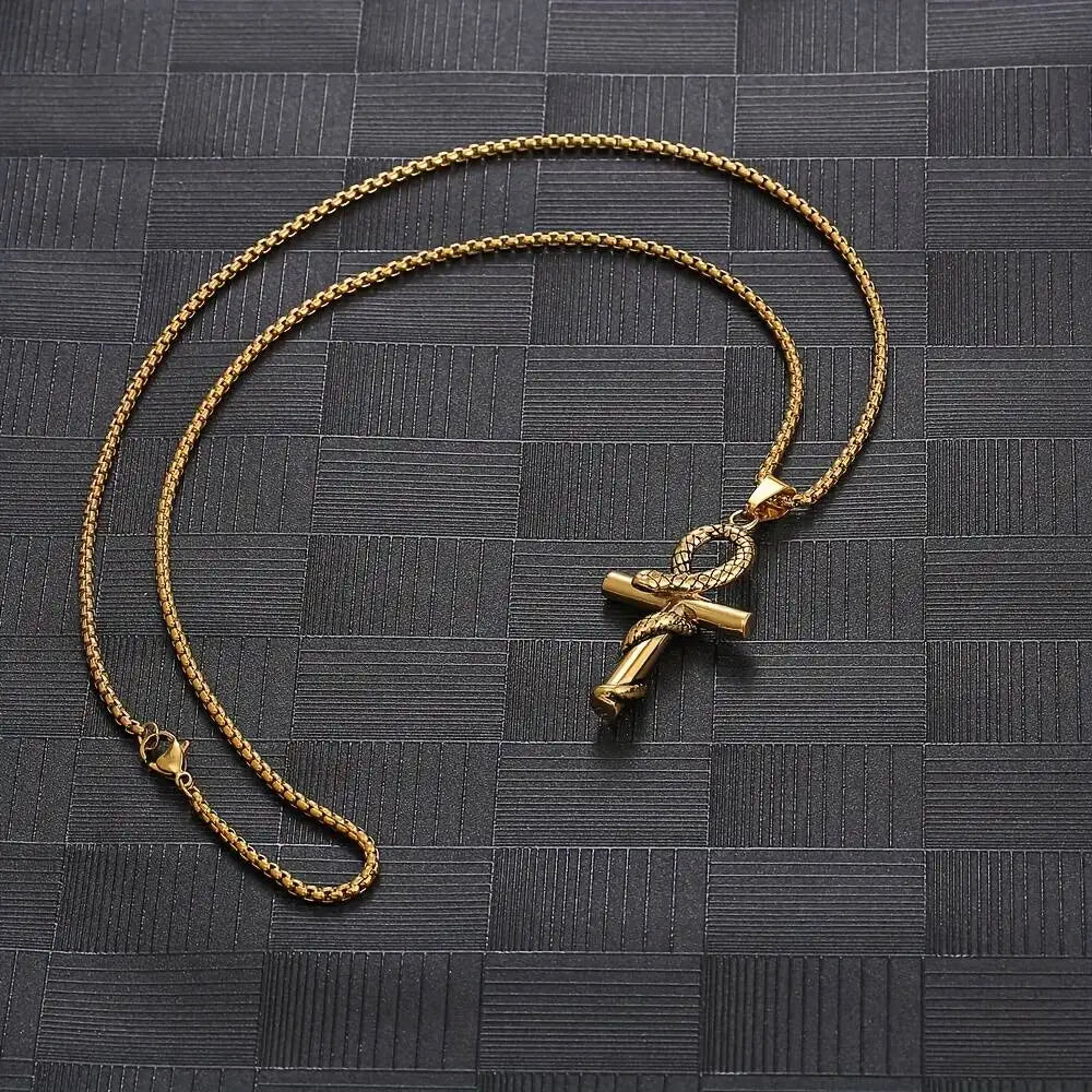 NIA Serpent Ankh™ Necklace