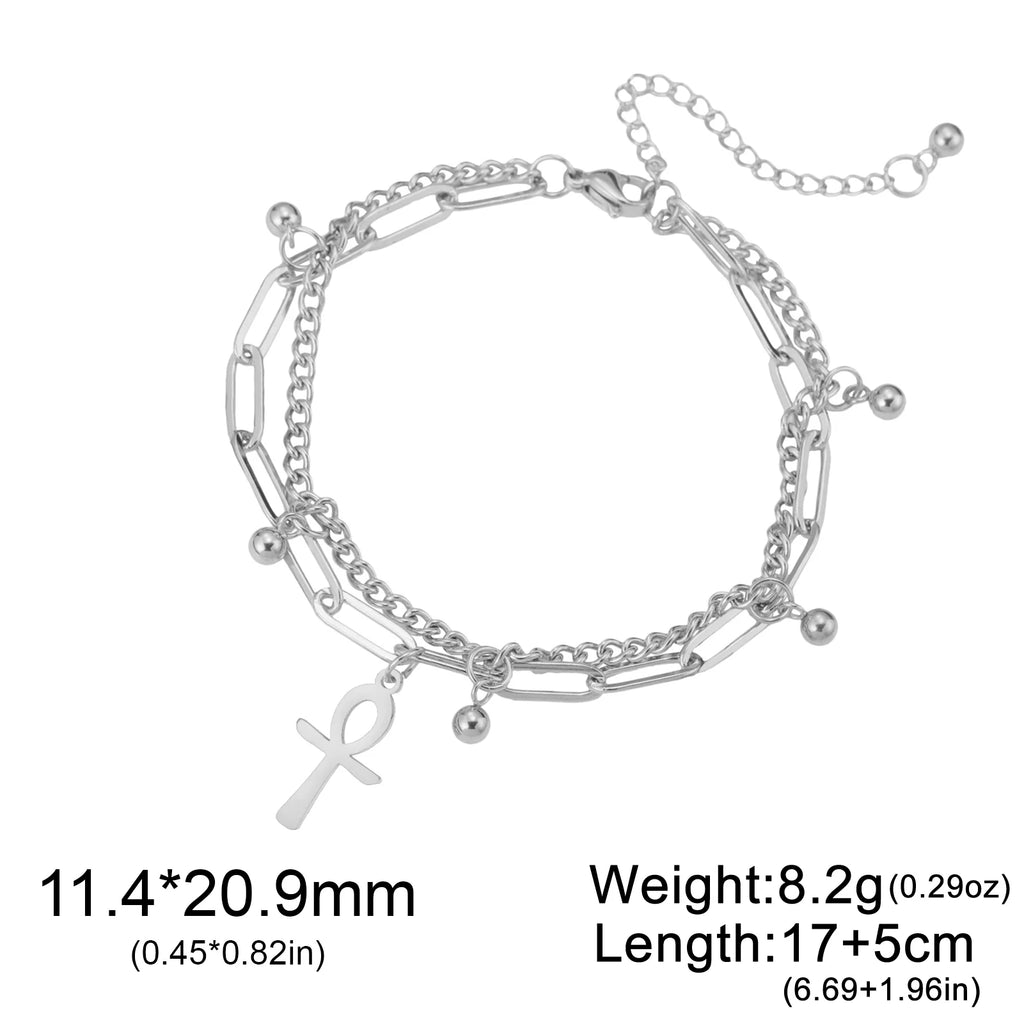 NIA Ankh Charm™ Bracelet