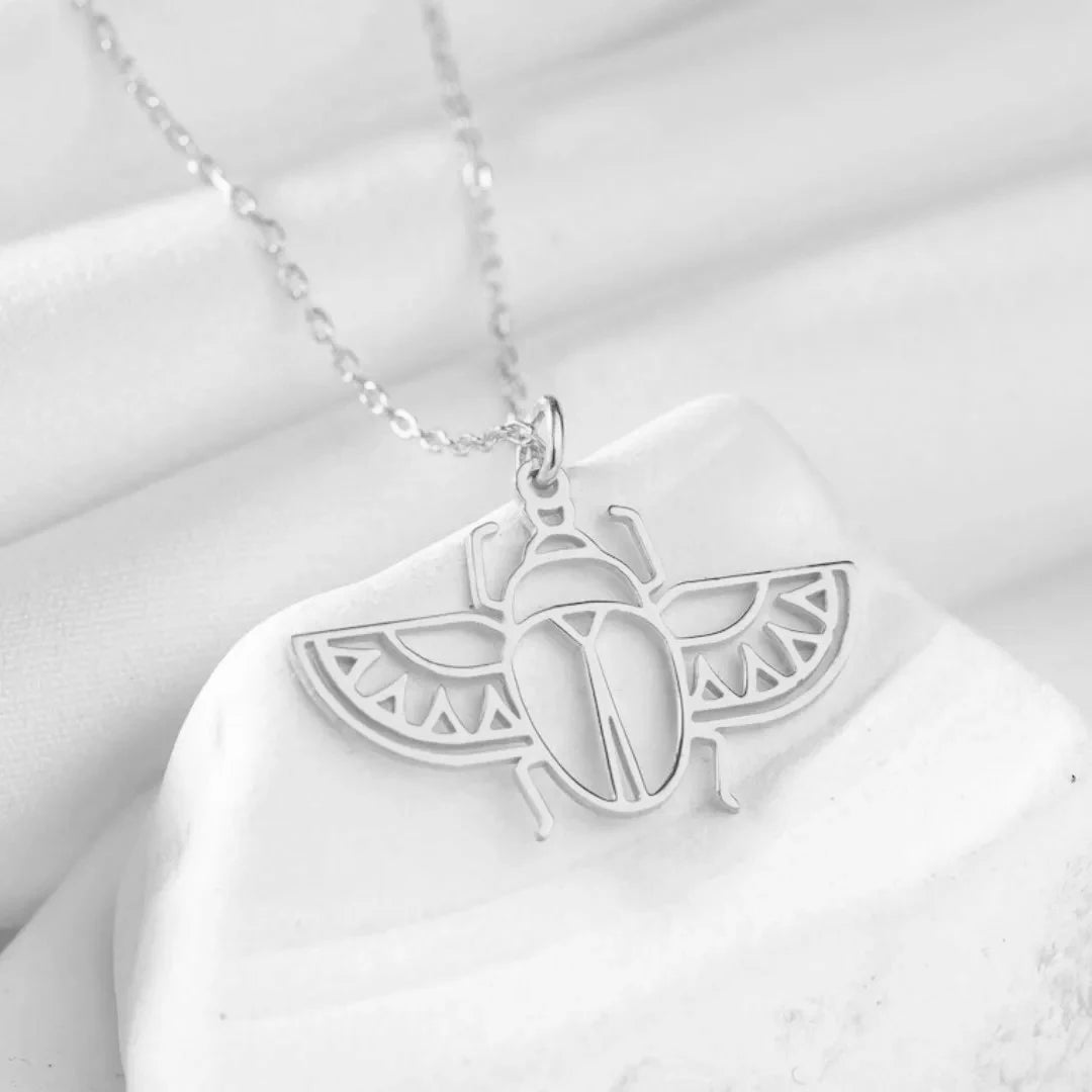 NIA Golden Scarab™ Necklace