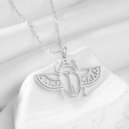 NIA Golden Scarab™ Necklace