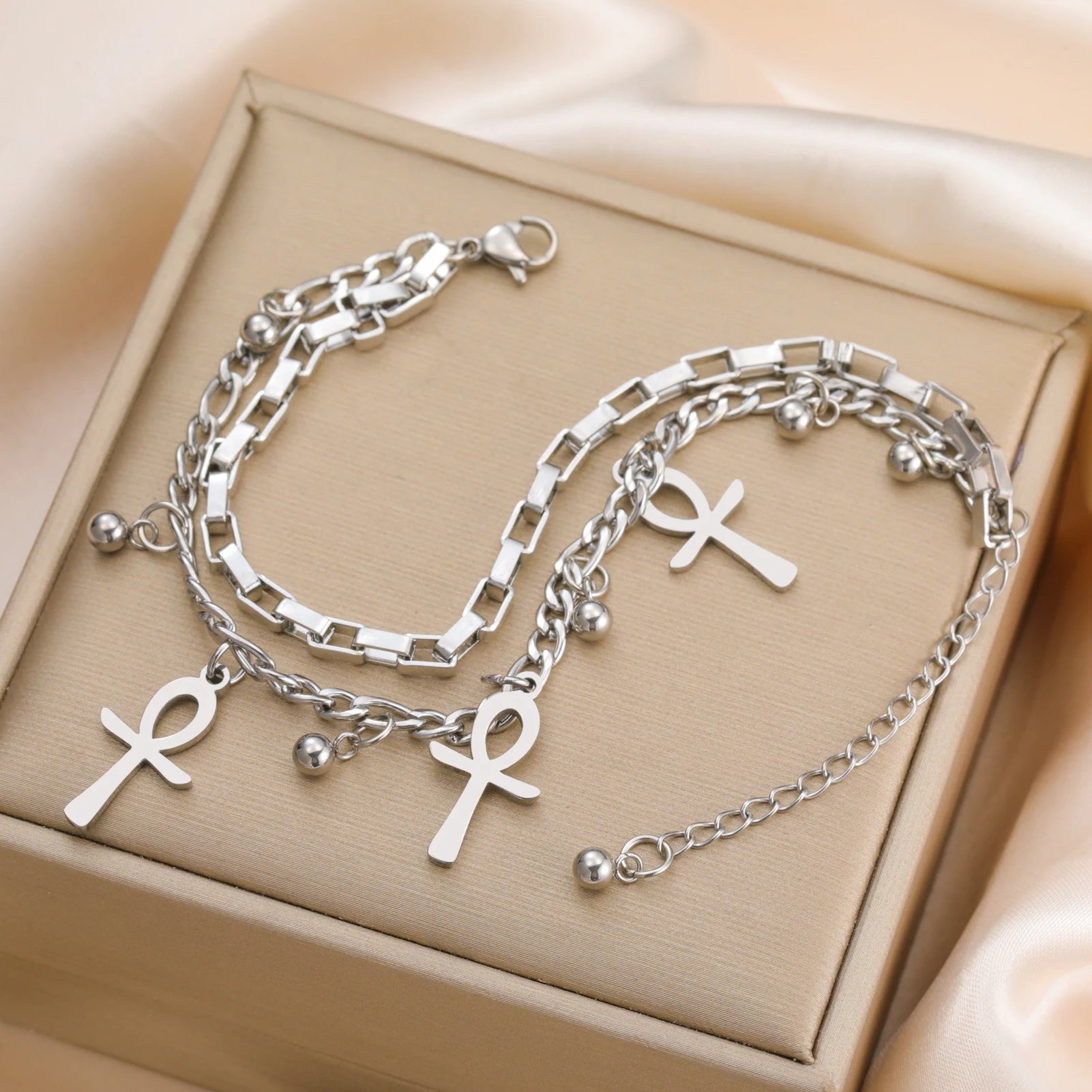 NIA Ankh Charm™ Bracelet