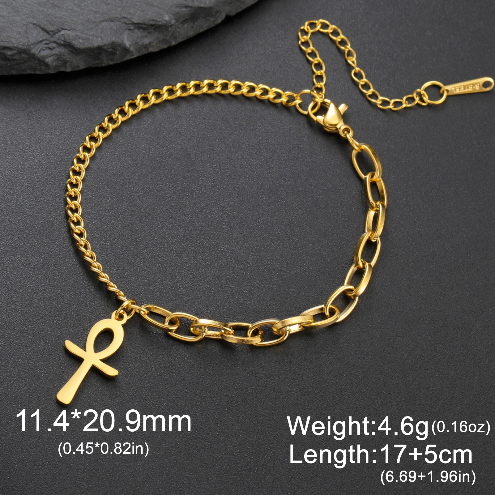 NIA Ankh Charm™ Bracelet
