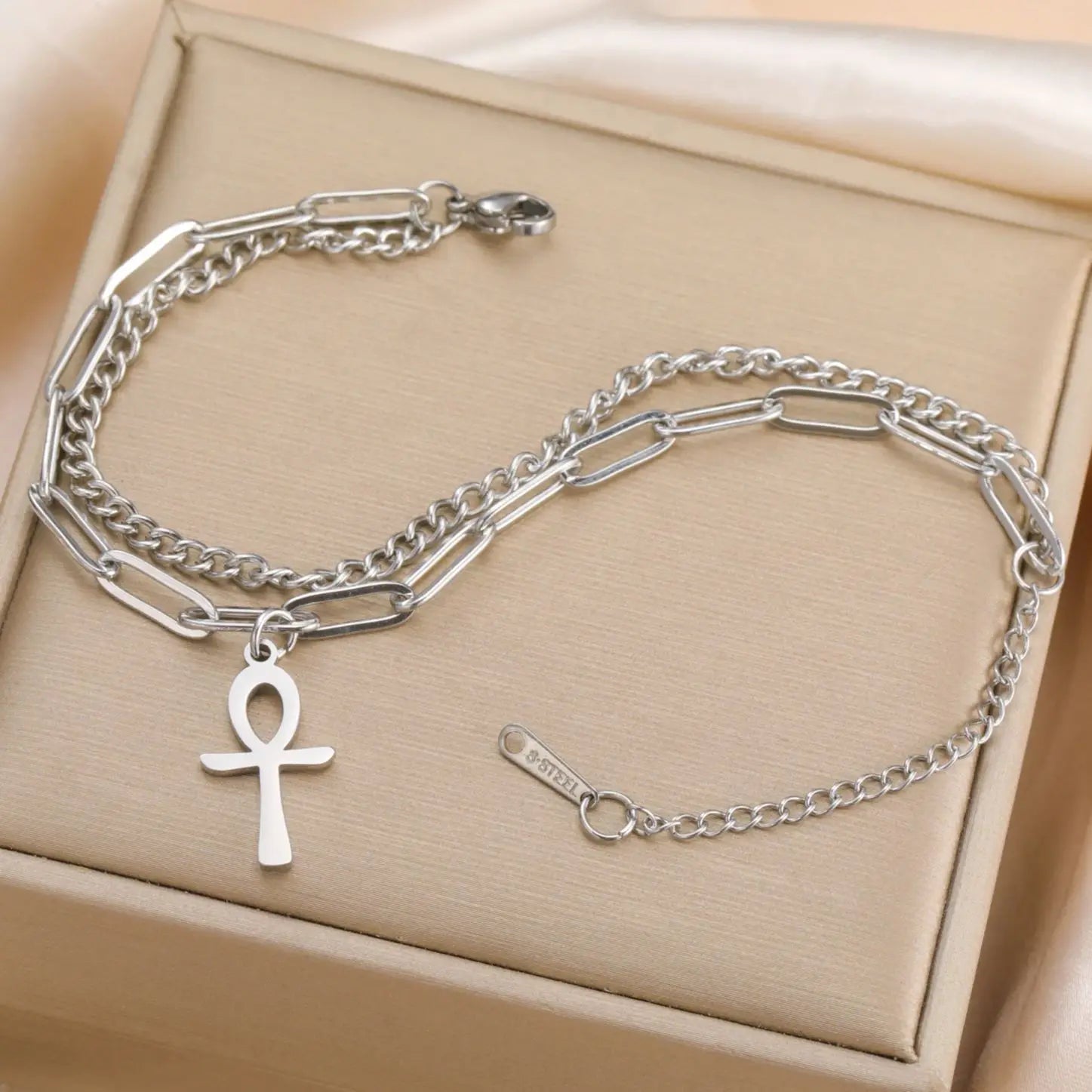 NIA Ankh Charm™ Bracelet