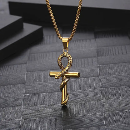 NIA Serpent Ankh™ Necklace