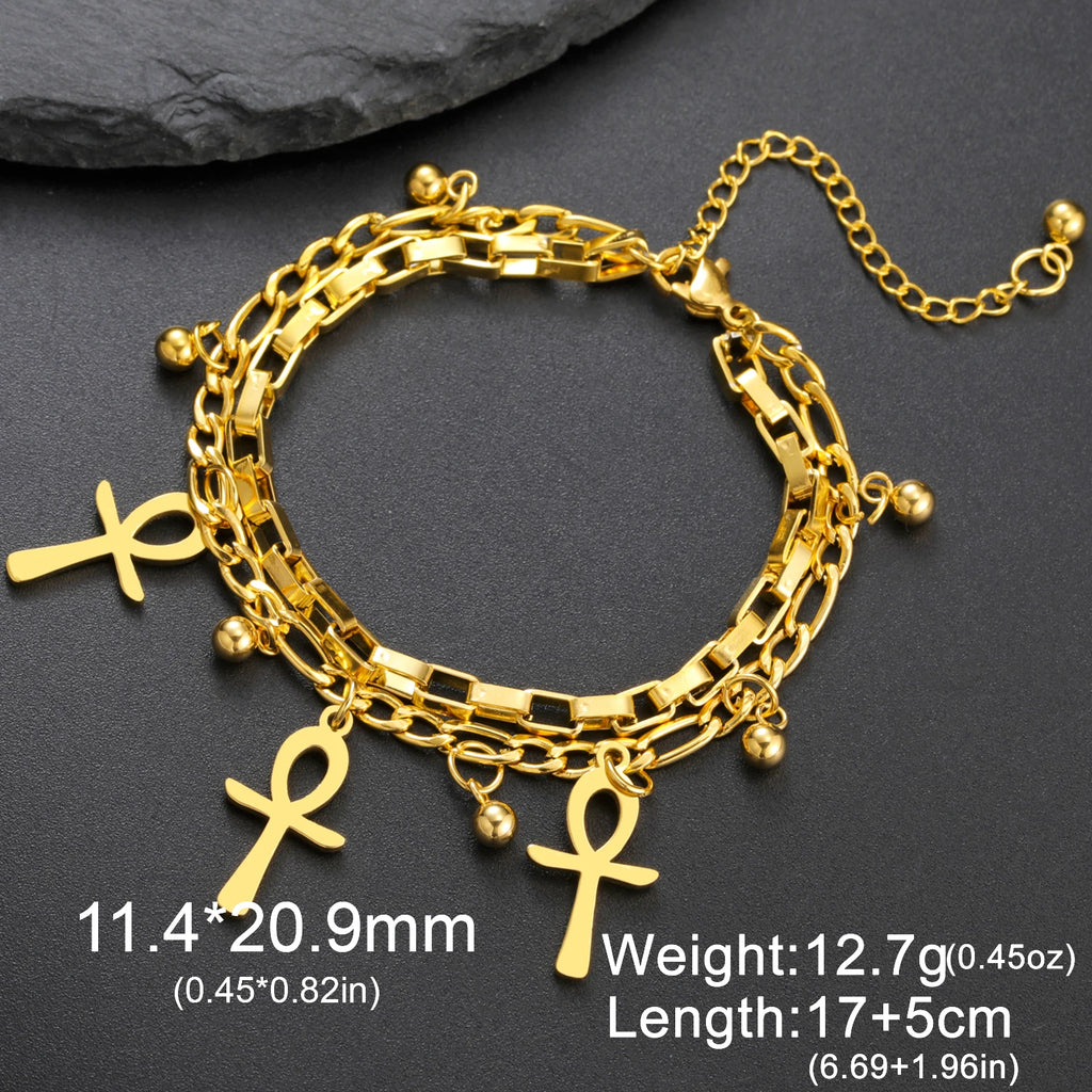 NIA Ankh Charm™ Bracelet