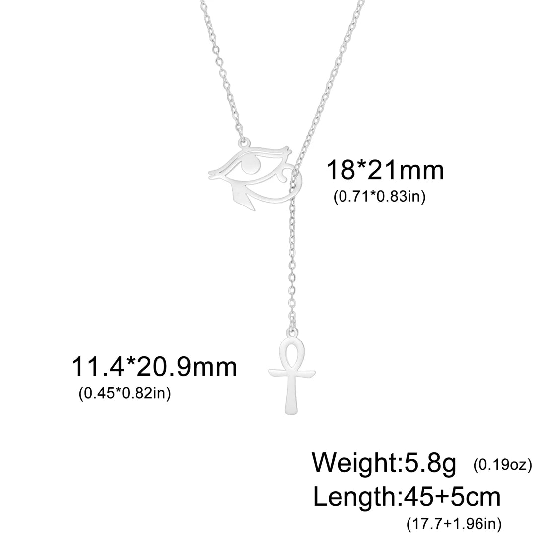 NIA Horus Ankh™ Necklace