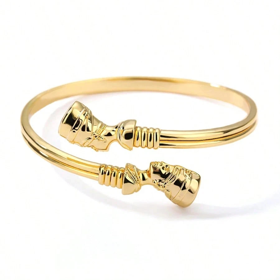 NIA Queen Ankh™ Cuff Bracelet