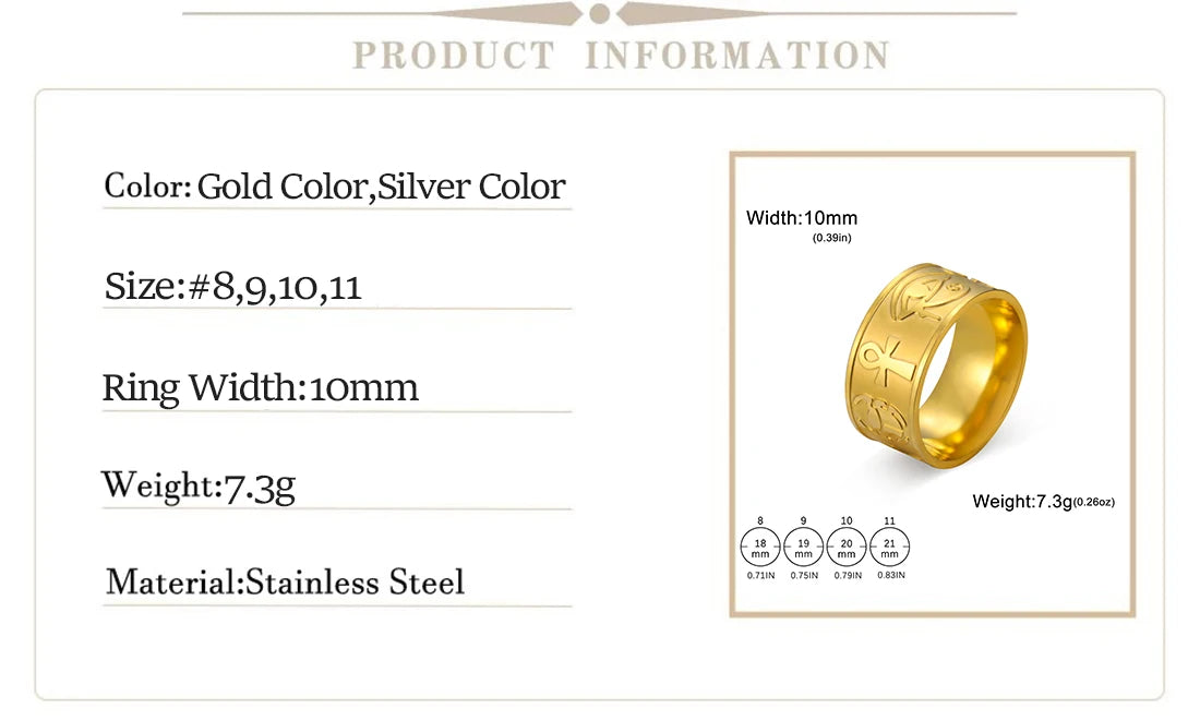 NIA Sacred Symbols™ Ring