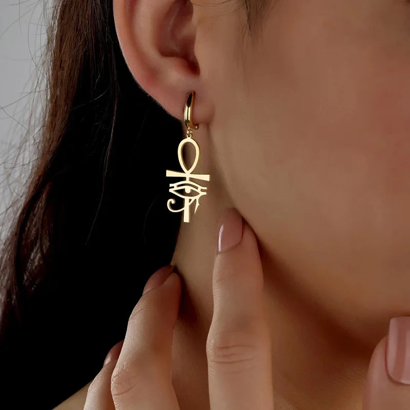 NIA Horus Ankh™ Earrings