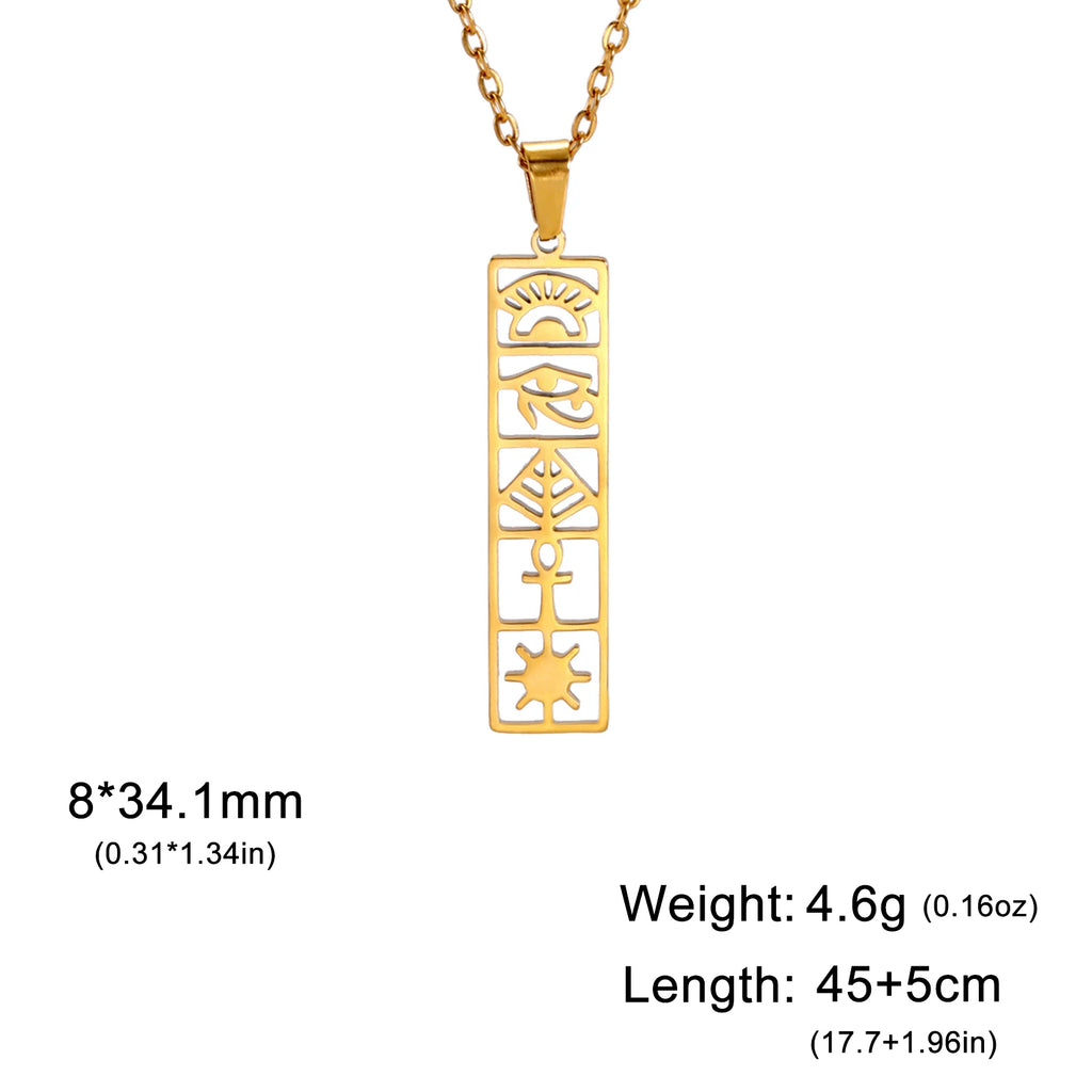 NIA Ankh Cartouche™ Necklace
