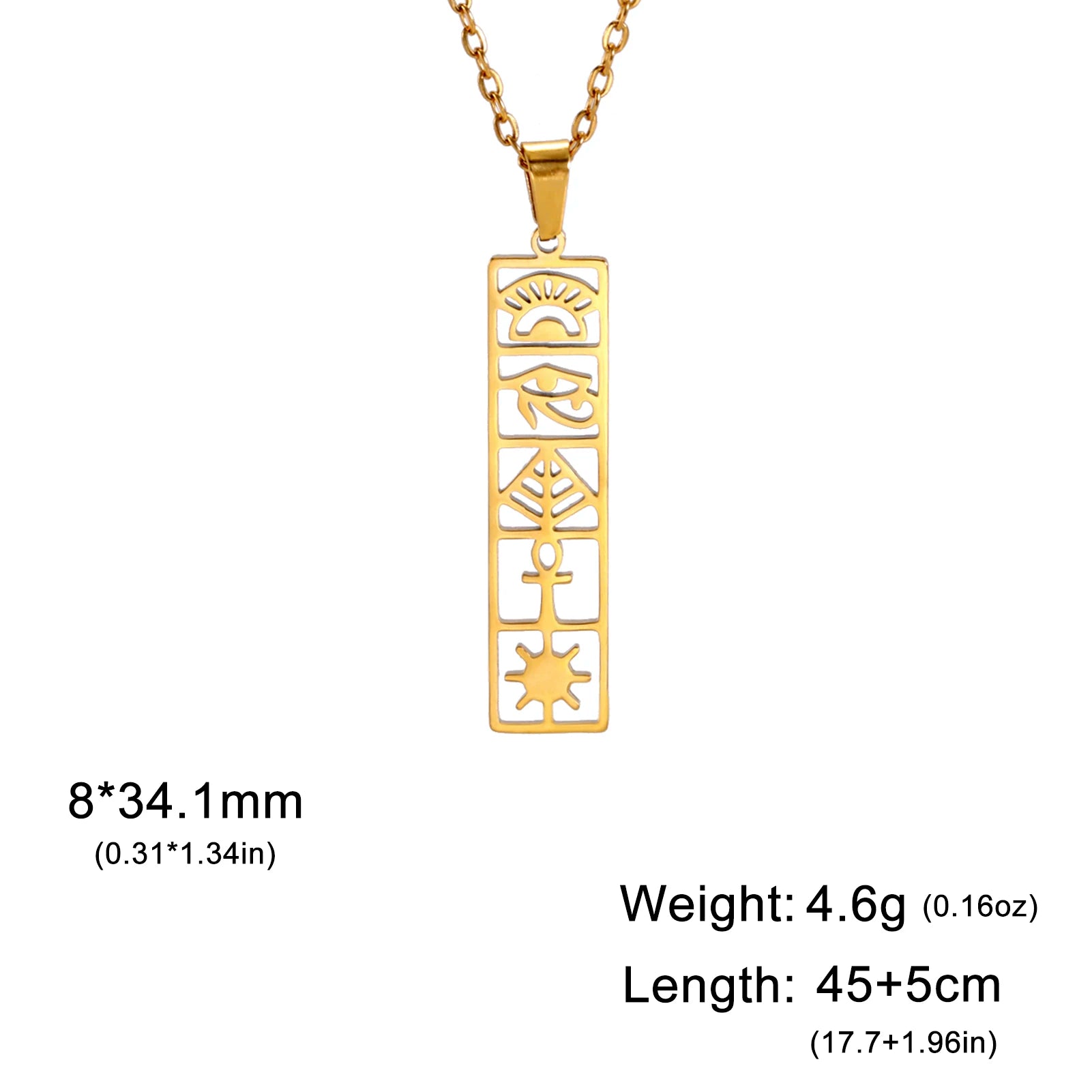 NIA Ankh Cartouche™ Necklace