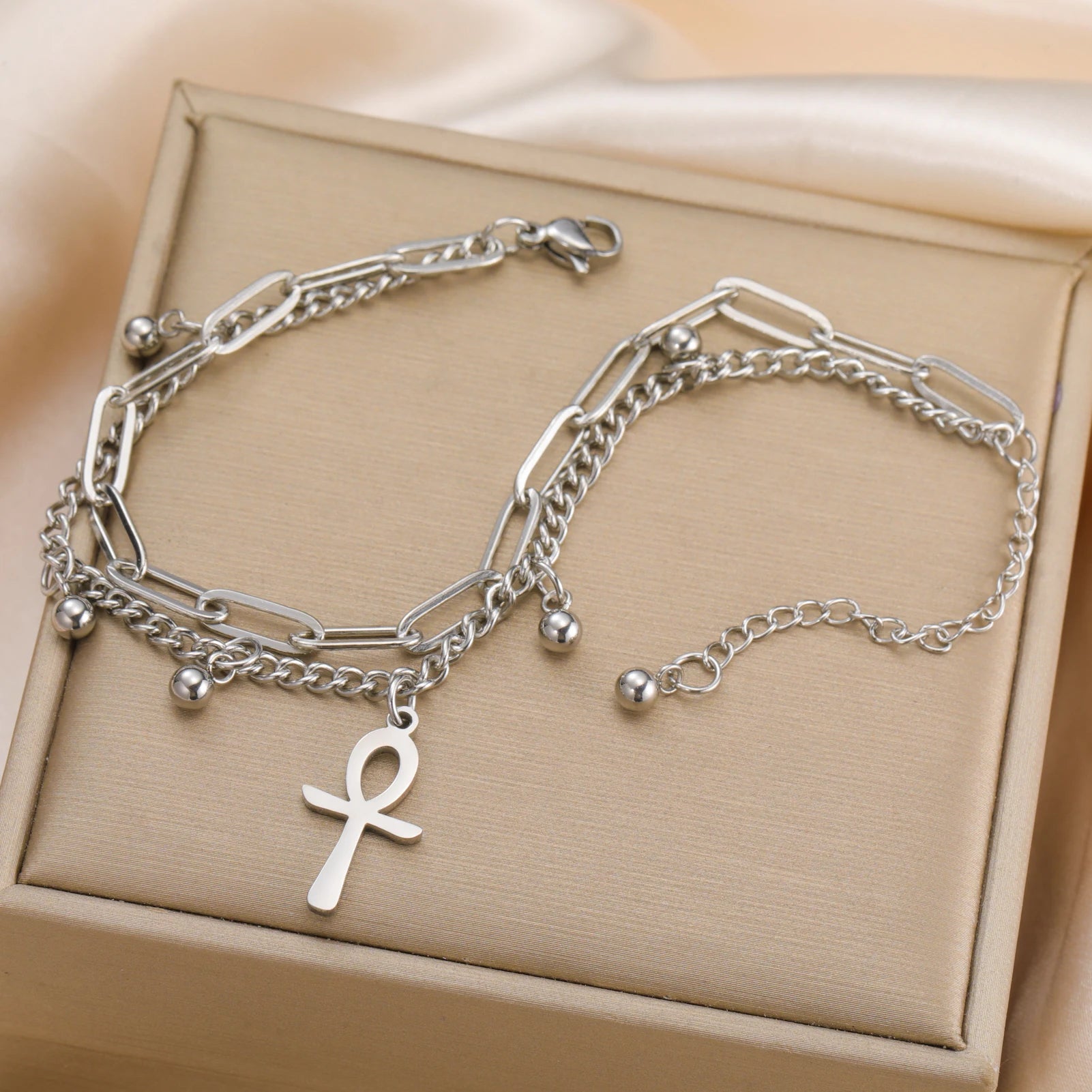 NIA Ankh Charm™ Bracelet