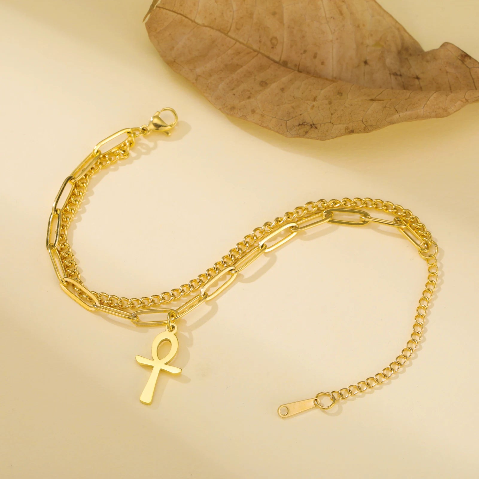 NIA Ankh Charm™ Bracelet
