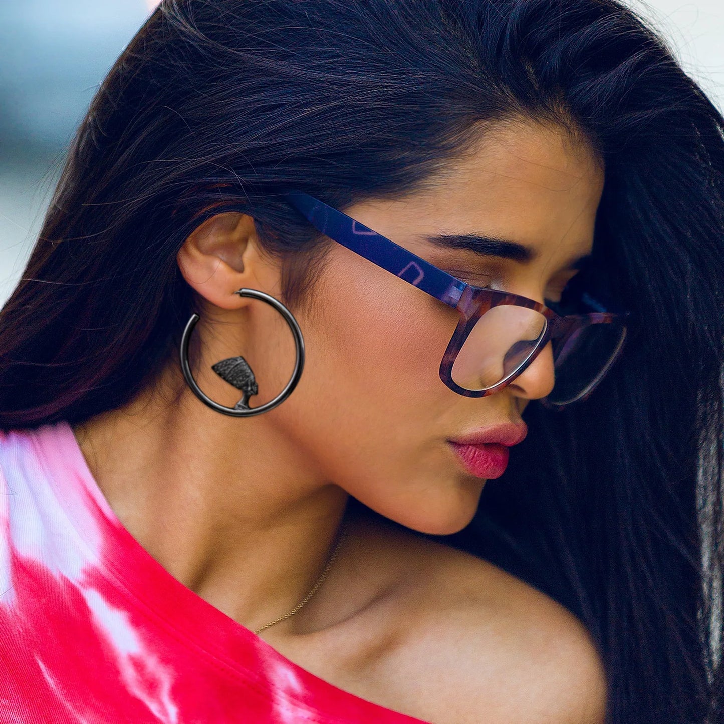 NIA Nefertiti Hoop™ Earrings